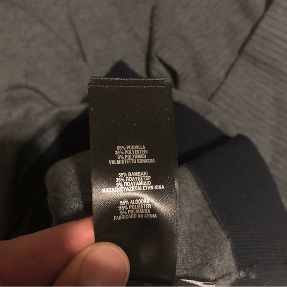 Ted Baker London Mens Gray Sweater Medium - Picture 3 of 5